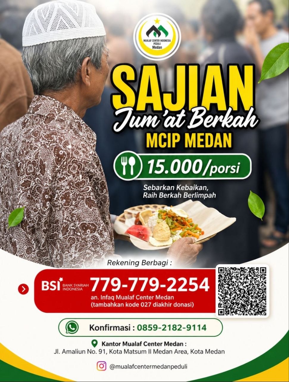 Jum’at Berkah: Program Berbagi Makanan Setiap Jumat di Medan